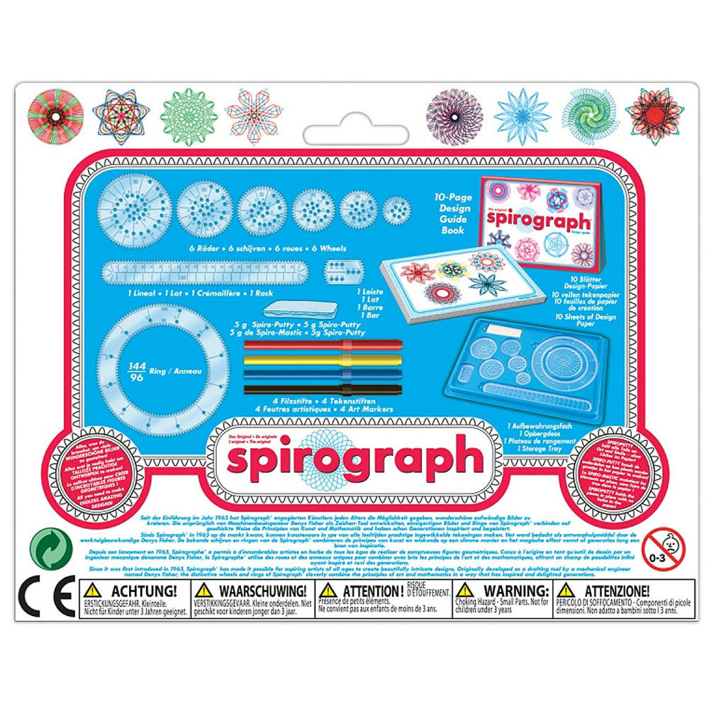Spirograph Original Design 24pc Kit Creative/Drafting/Drawing/Kids/Art/Craft (2 Pack) — image 3