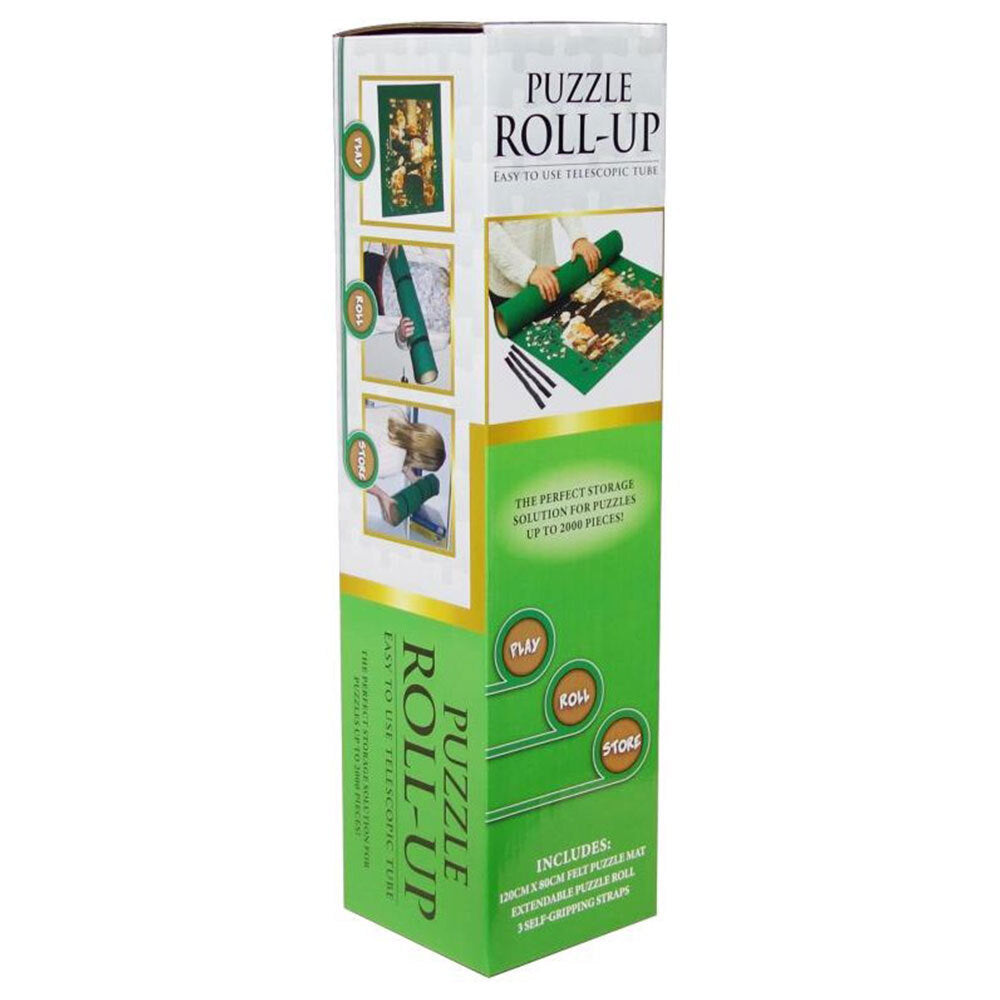 Crown 120cm Roll Up Mat Tube/Storage w/ Straps f/ 2000 Jigssaw Puzzle Pieces (2 Pack) — image 2