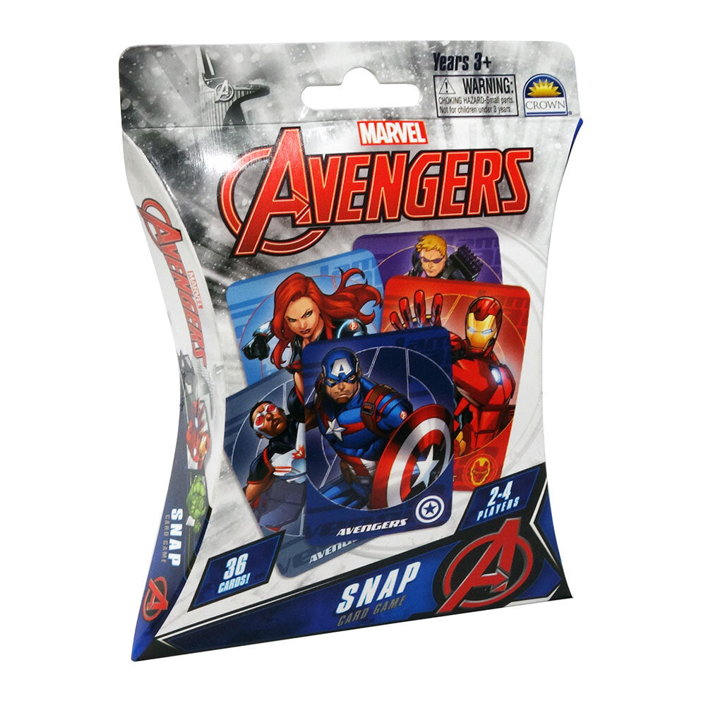 Marvel 36pc Avengers Snap/Fish Playing Deck Card Educational Games/Toys Kids 3y+ (2 Pack) — image 3