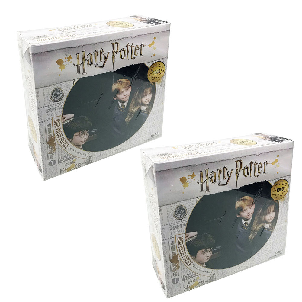 Harry Potter 1000pc Harry Potter w/ Friends 69cm Jigsaw Puzzle Kids/Children 8y+ Toy/Game (2 Pack)
