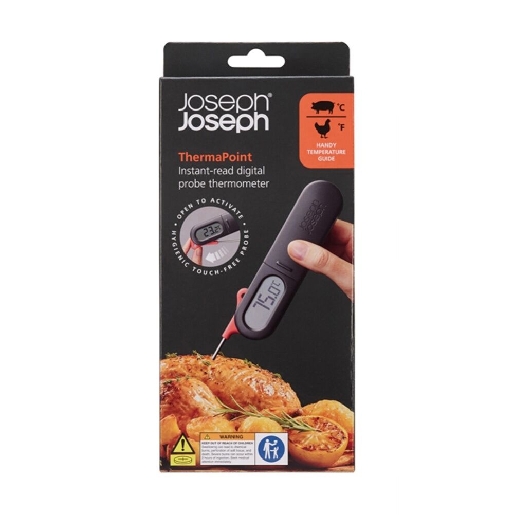 Joseph Joseph ThermaPoint Digital Food Probe Thermometer Kitchen Graphite — image 3