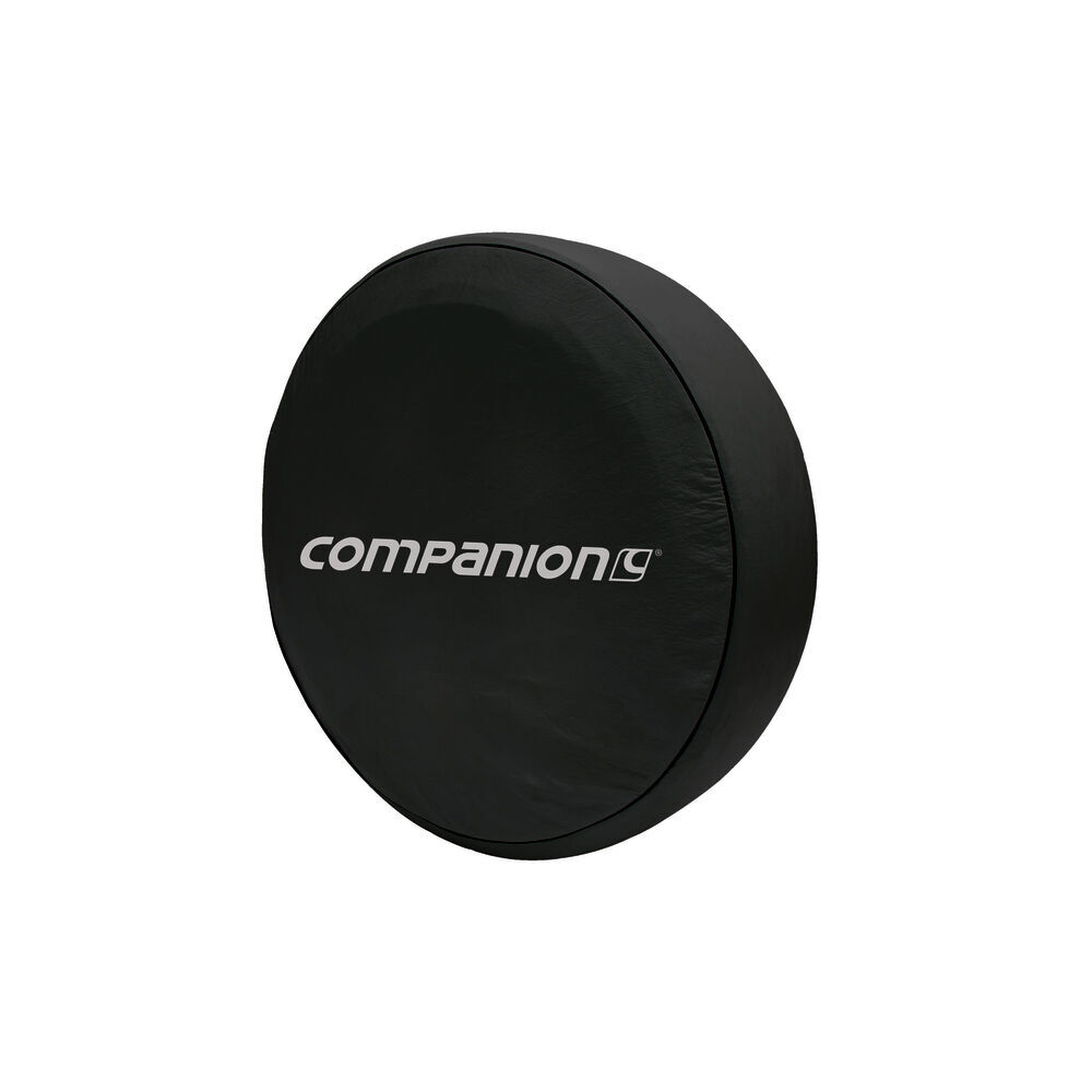 Companion Caravan Wheel Cover Protector For 29'' Spare Tire/Tyres Black (2 Pack) — image 2