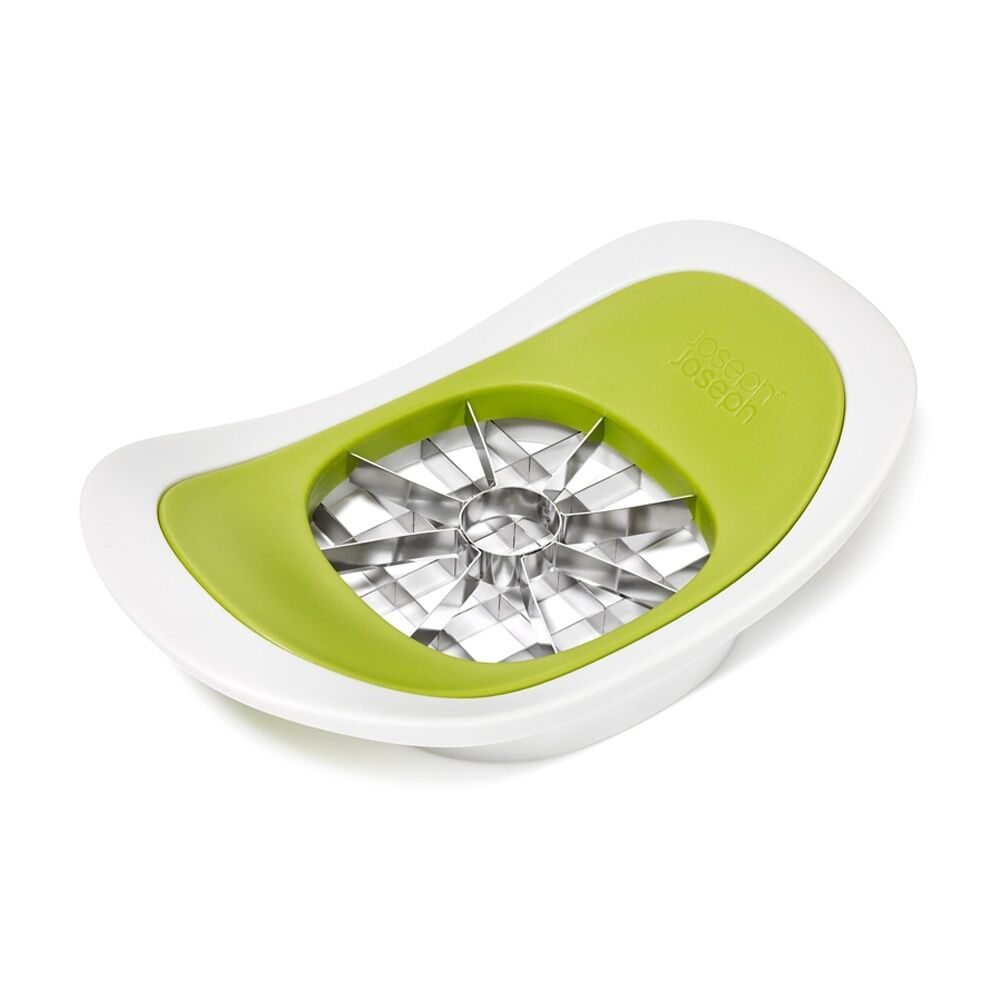 Joseph Joseph Nest Press 2-in-1 Corer & Chipper Kitchen Utensil Stone/Green (2 Pack) — image 2