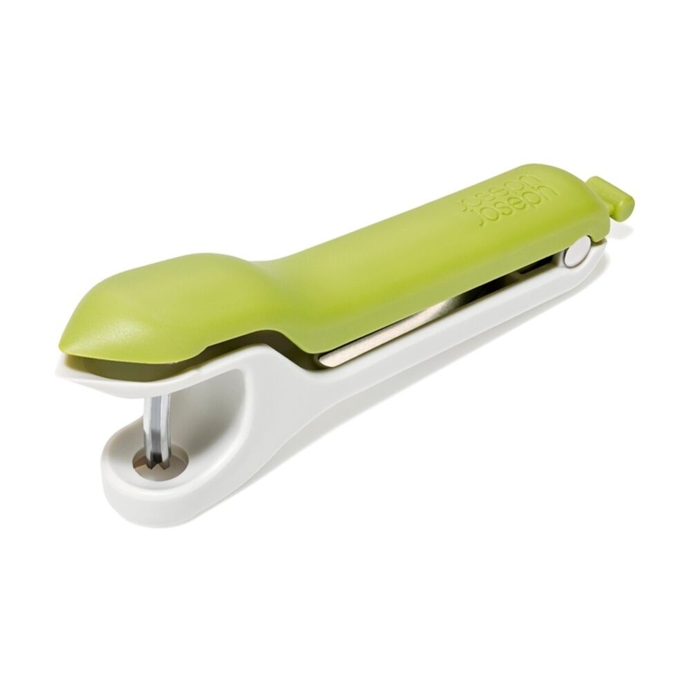 Joseph Joseph Tweezy 2-in-1 Pitter and Huller Kitchen Utensil Stone-Green
