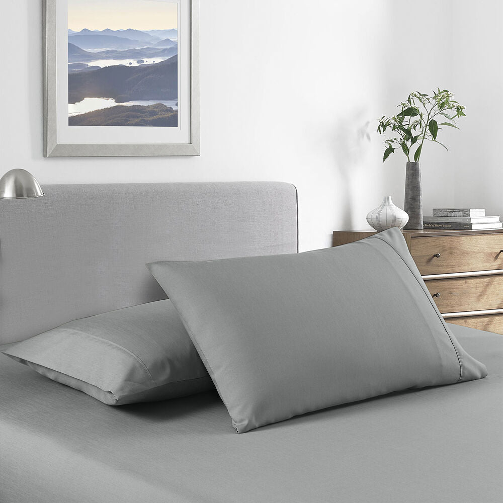 Royal Comfort Sheet Set/2xPillowcase Bamboo Cooling 2000TC Mid — image 3
