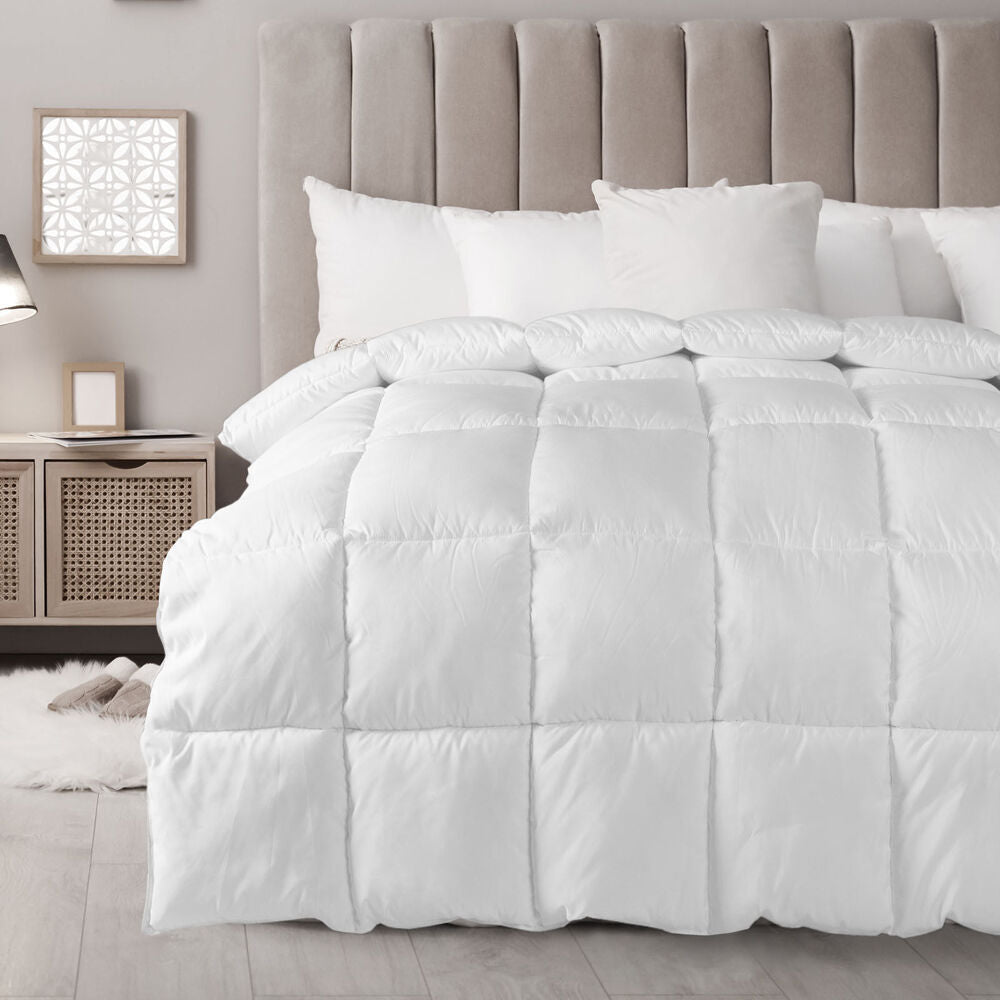 Royal Comfort Ultra Warm Silk Quilt 800GSM - White — image 2