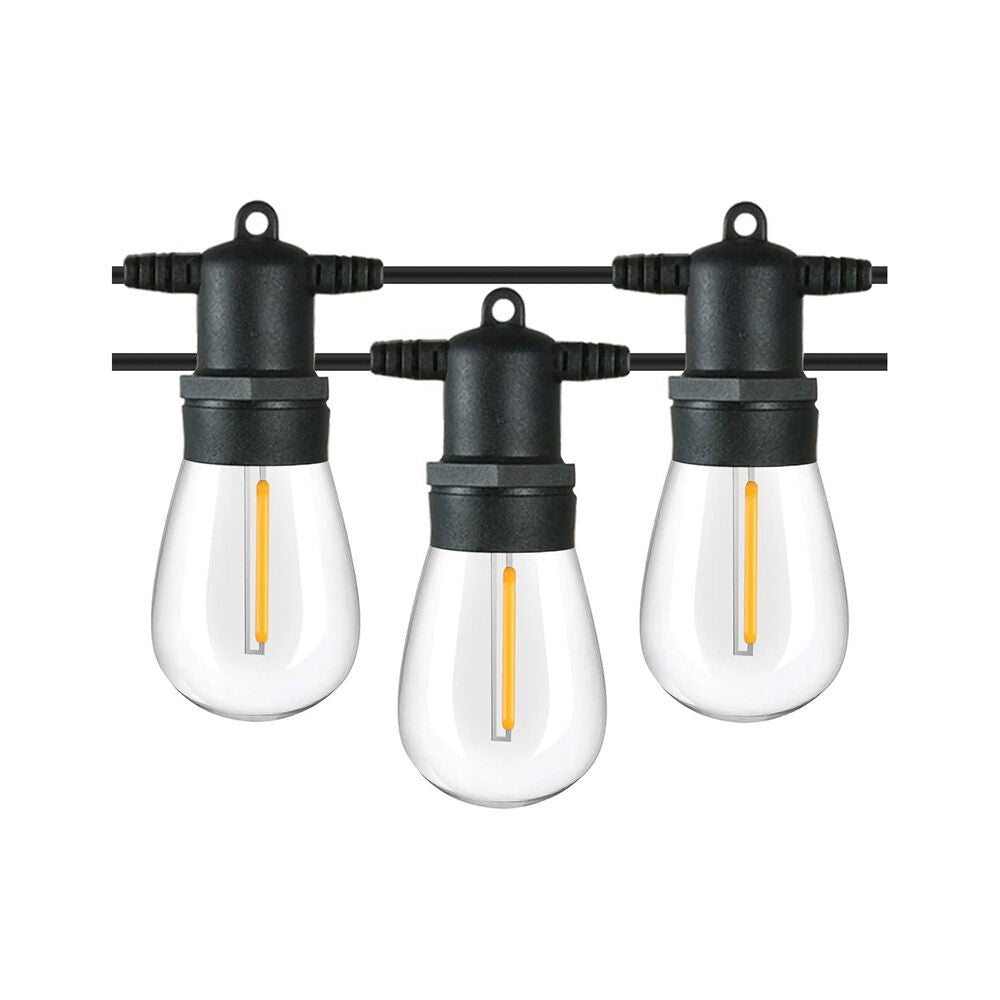 Lumifx 20m Warm White 20 Bulb LED WIFI Smart Indoor/Outdoor Festoon Lights — image 2
