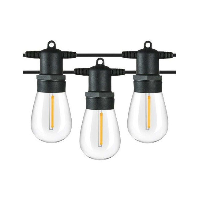 Lumifx 10m Warm White 10 Bulb Indoor/Outdoor Festoon Lights 8 Lighting Effects — image 2