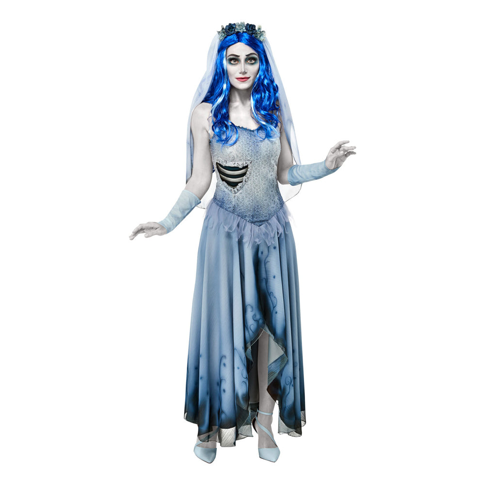 Corpse Bride Emily Corpse Bride Women's Costume Party Dress-Up