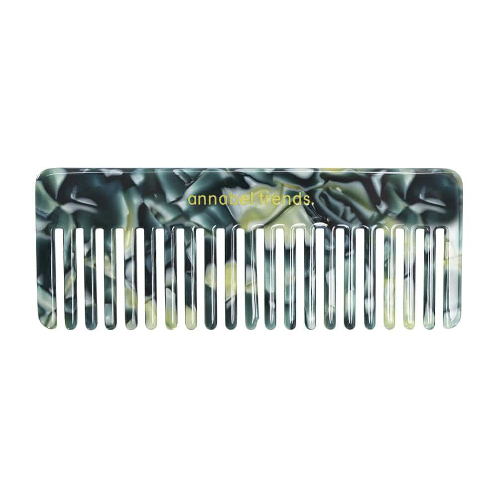 101rm-annabel-trends-tamed-hair-comb-rectangle-15cm-malachite
