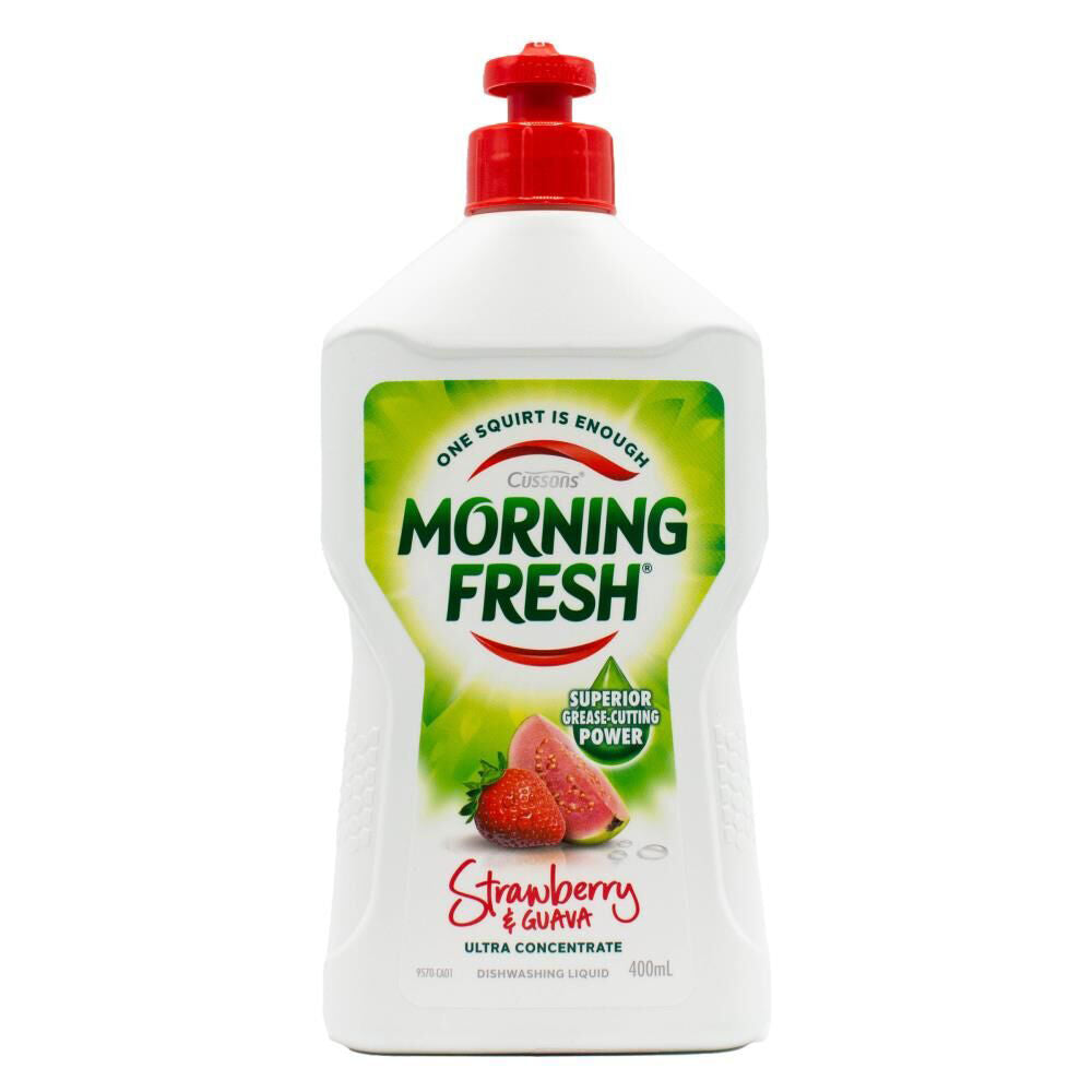 Morning Fresh Strawberry & Guava 400ml Dishwashing Liquid Ultra Concentrate