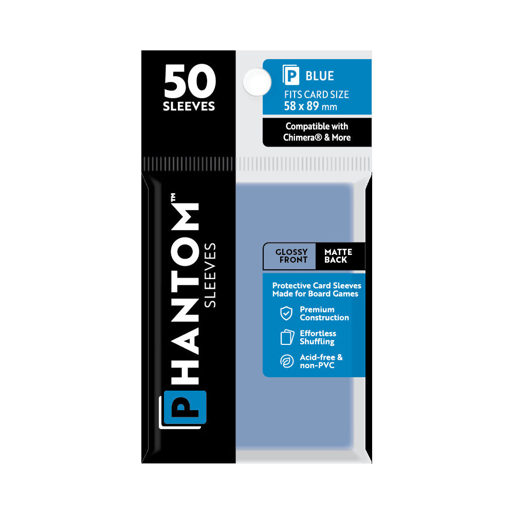 106793-50pc-phantom-sleeves-58x89mm-game-card-case-blue-gloss-matte