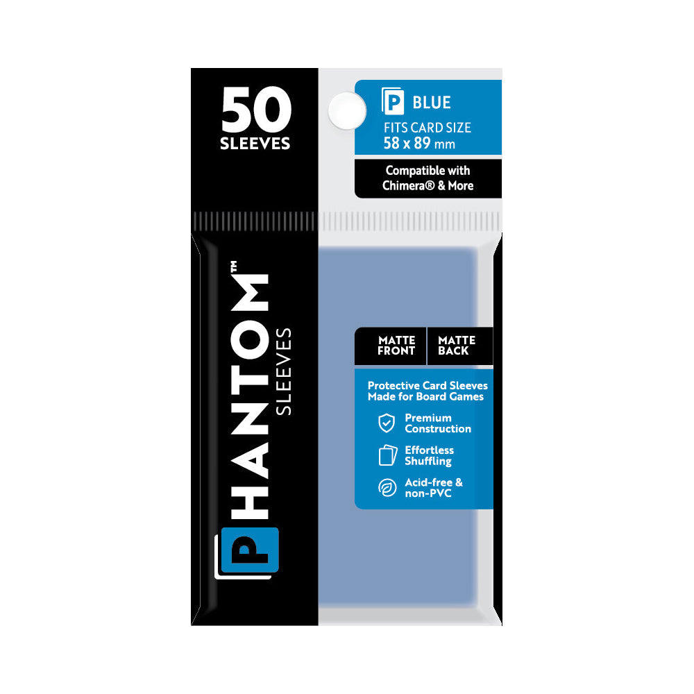 106805-50pc-phantom-sleeves-58x89mm-game-card-case-blue-matte-matte