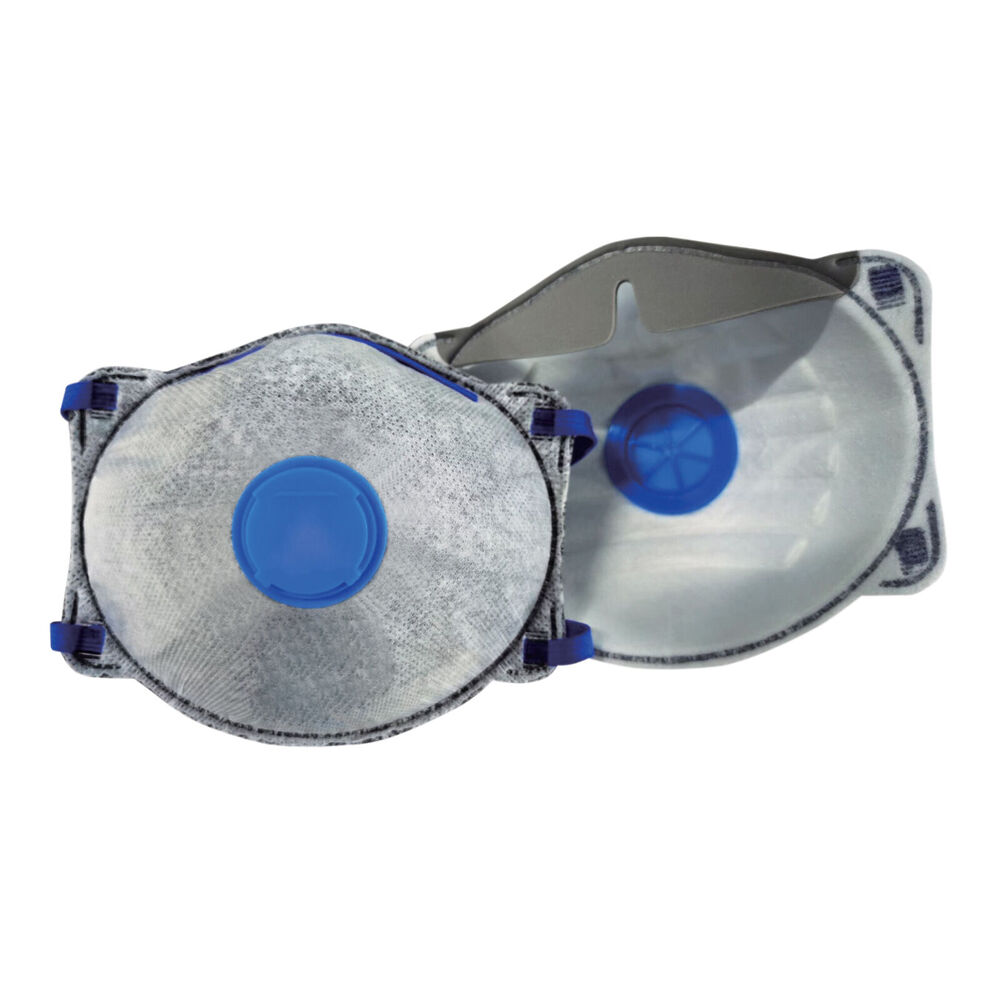 Agboss Face Mask Respirator Comfortable P2 With Carbon Valve PPE (10 Pieces) — image 2