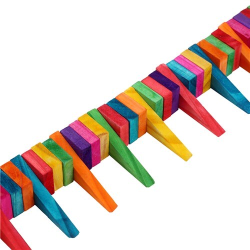 Paws and Claws Hanging 39cm Flexible Swing Wooden Toy Fun Play for Pet Parrot (2 Pack) — image 9