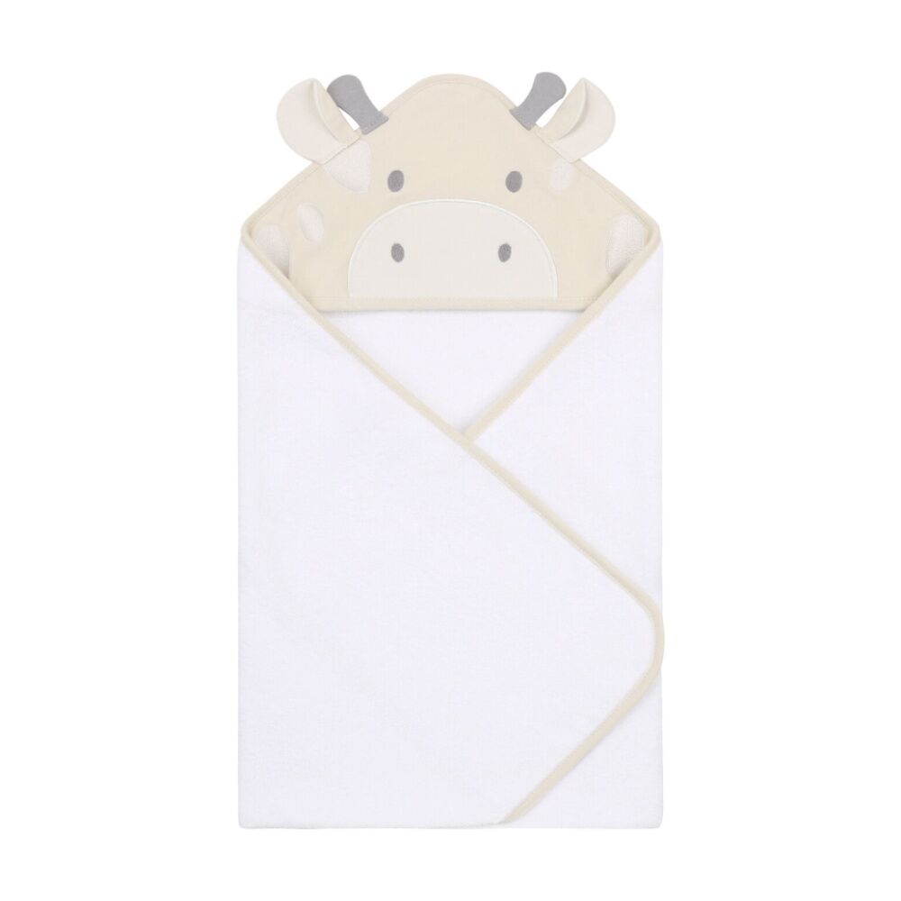 Little Haven Animal Planet Giraffe Baby Cot Bedding Set & Bath Towels Beige/White (7 Pieces) — image 5