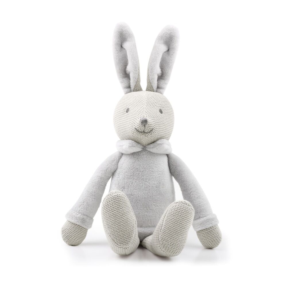 The Peanutshell Plush Animal Toys and Bamboo Rattle Ring Bundle (4 Pieces) — image 2