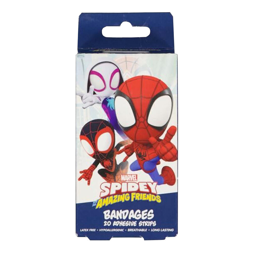 Marvel Spidey & His Amazing Friends 12x 20pc Adhesive Bandages Strips — image 2