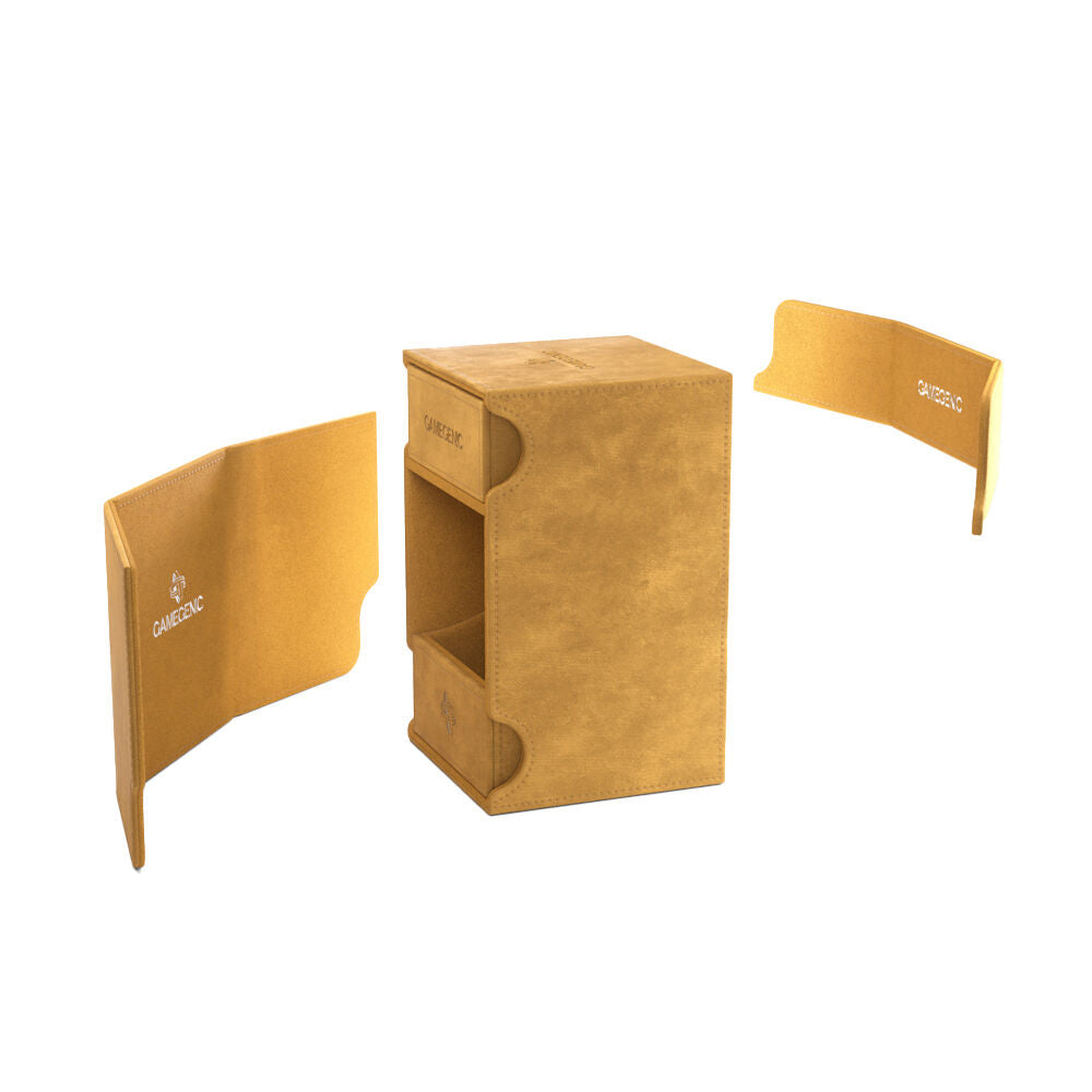 115766-gamegenic-watchtower-100-sleeves-convertible-xl-card-holder-box-sand