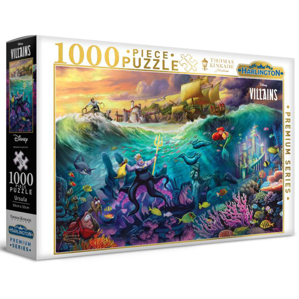 118254-1000pc-harlington-disney-ursula-jigsaw-puzzle-69x50cm
