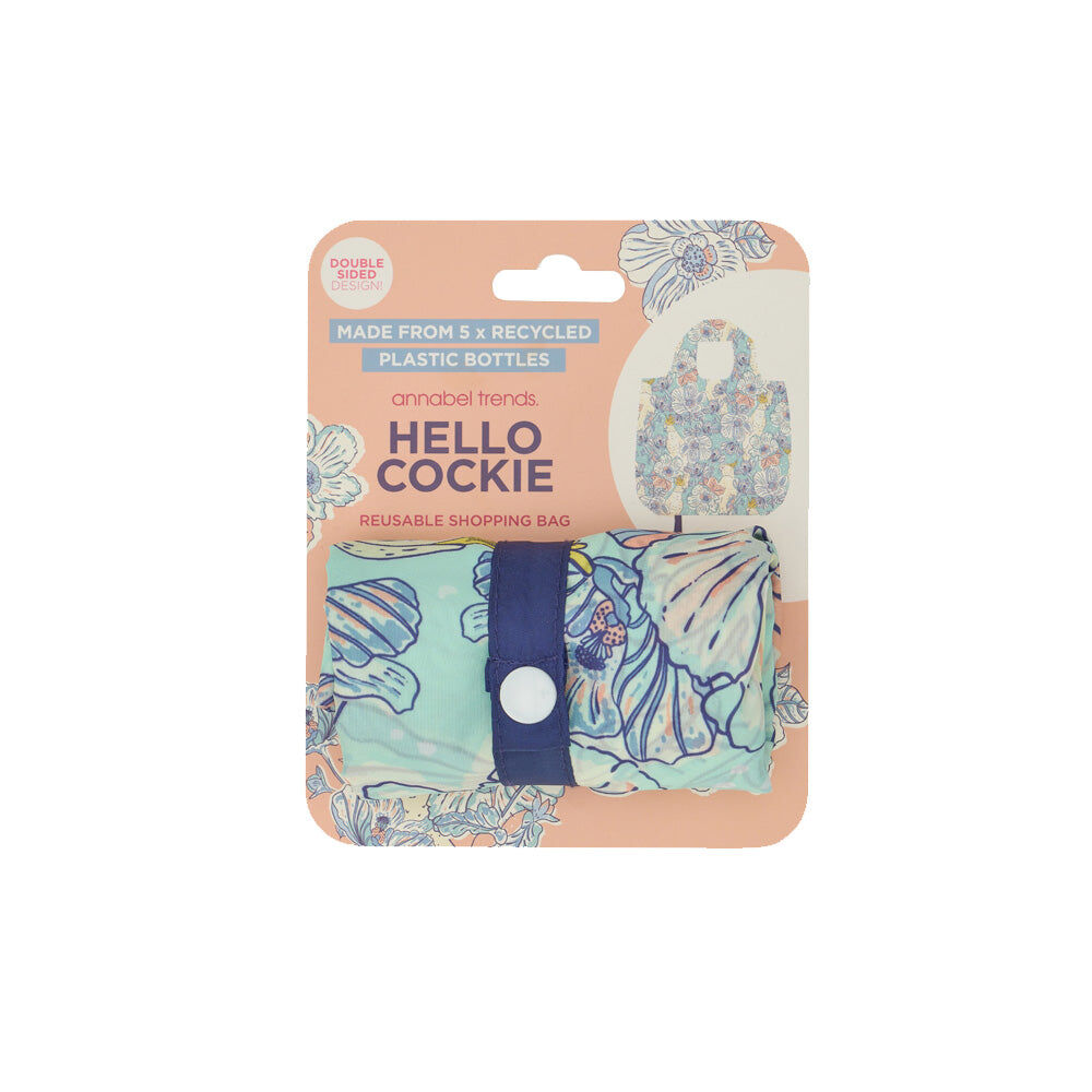 Annabel Trends Shopping Tote Bag 50x42cm Reusable - Hello Cockie (2 Pack) — image 4