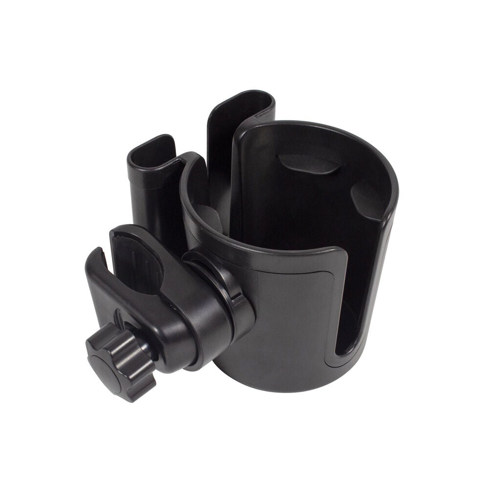 Childcare Black Lightweight Pram/Stroller Cup and Mobile Holder