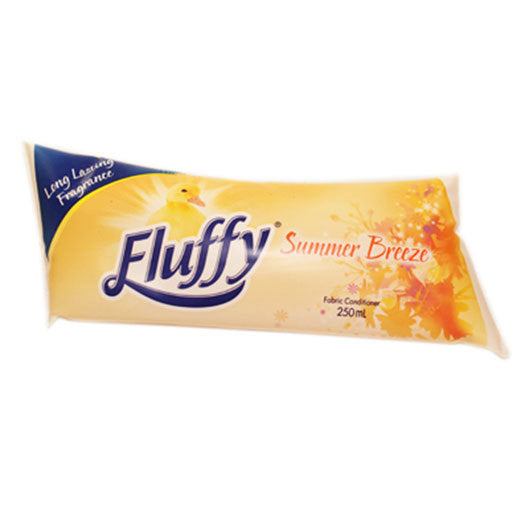 Fluffy 6L Summer Breeze Laundry Fabric Concentrated Softener Pouch - Makes 48L (24 Pack) — image 2