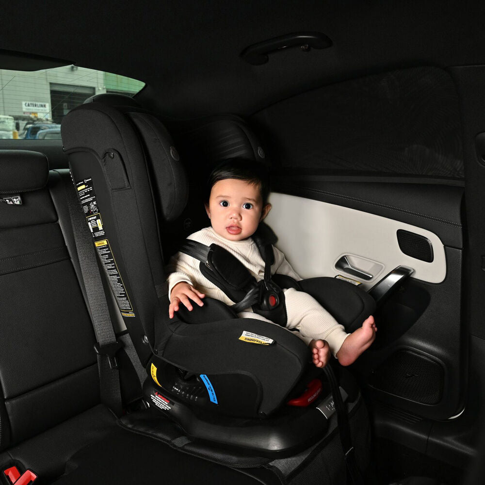 Childcare Grey Non-Slip Water Resistant Car Seat Protector and Organiser