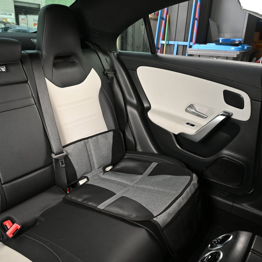 Childcare Grey Non-Slip Water Resistant Car Seat Protector and Organiser — image 2