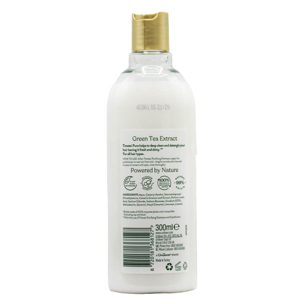 Timotei Nourishing Conditioner 300ml Purifying Green Tea Extract — image 2