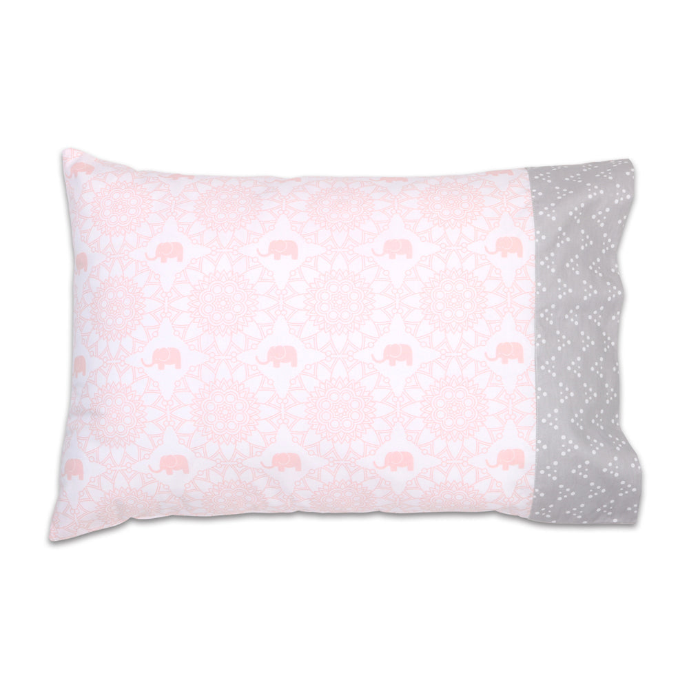 The Peanutshell 5pc Cot Bedding Set Sweet Peanut Grey Elephant Baby Nursery Decor — image 2