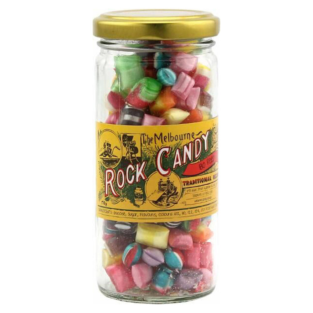 Melbourne Rock Candy Melbourne Bo Peeps Rock Candy Sweet Confectionery Lollies 170g Handmade (12 Pack) — image 2