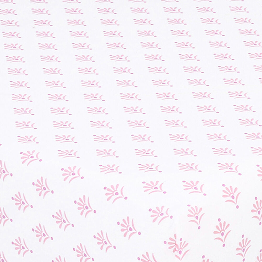 The Peanutshell Whisper Butterfly Floral Size Cot Fitted Sheet Baby Nursery (2 Pack) — image 2