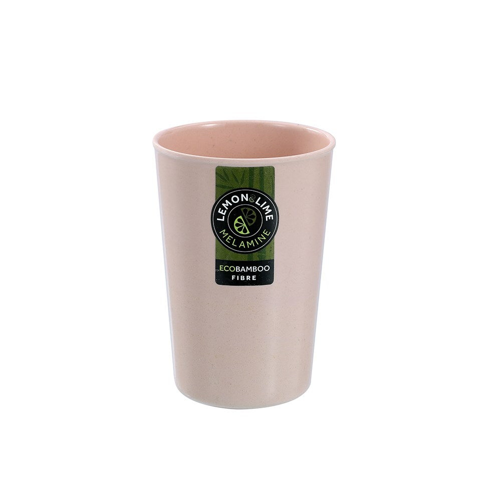 Lemon and Lime Melamine Eco Bamboo Fibre 300ml Drink Tumbler Drinking Cup Asst (6 Pack) — image 5