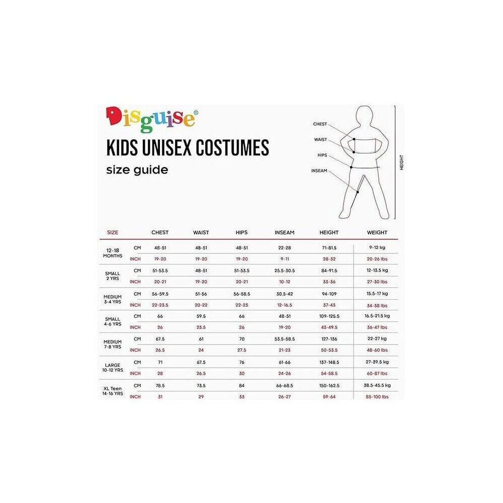 Nintendo Super Mario Value Plus Kids/Childrens Overalls Costume Size 4-6 — image 3