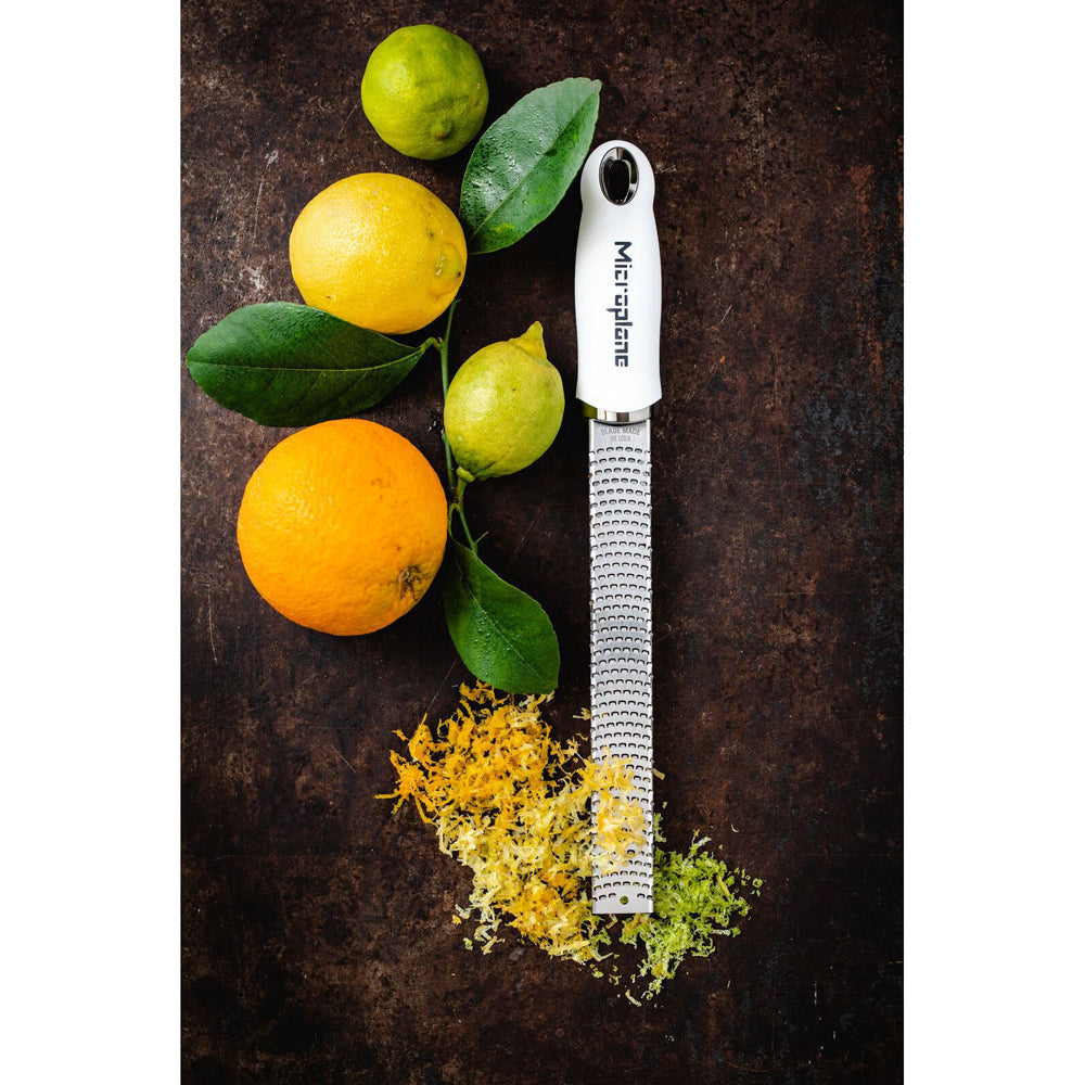 Microplane Premium Lemon/Lime Orange Zester/Grater Stainless Steel White — image 3