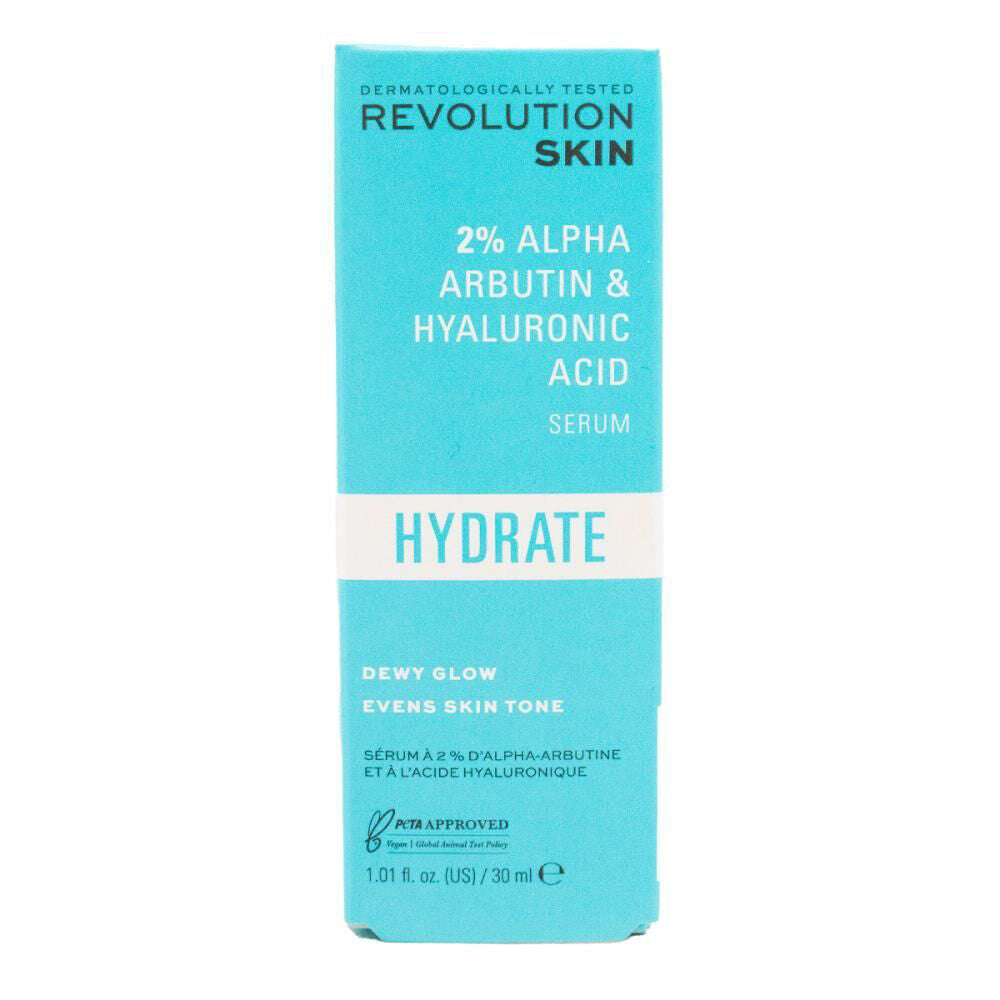 Revolution Skin Hydrate 2% Alpha Arbutin & Hyaluronic Acid Serum Care 30ml (6 Pack) — image 2