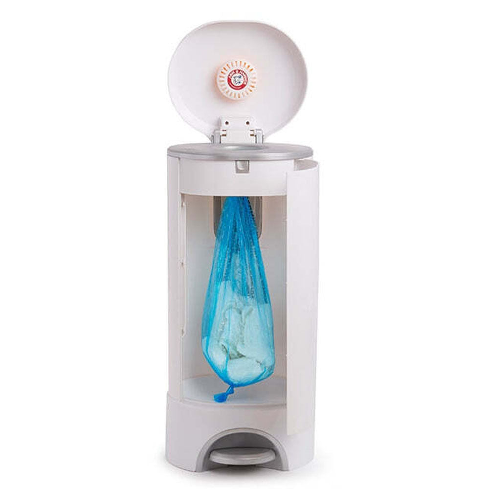 Munchkin 30L Baby Pail Self-Sealing Nappy Bin w/ Starter Refill & 8x 272 bags — image 2