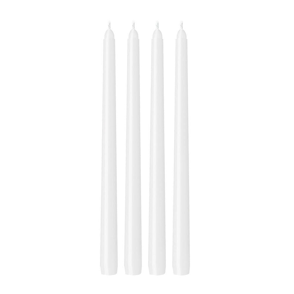 Annabel Trends 3pc Annabel Trends Jewel Long Taper Candles Soy Beeswax 30cm White (2 Pack) — image 2