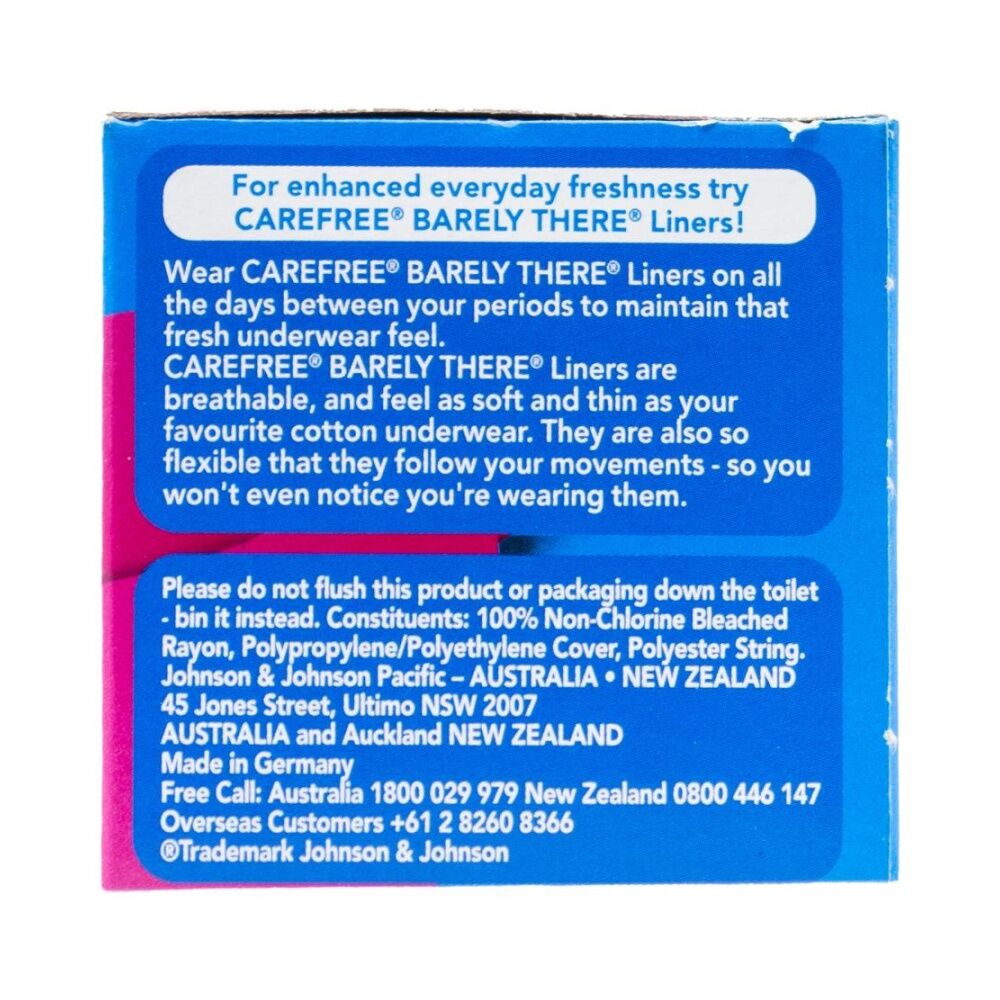 Carefree 32PK Carefree Pro Comfort Regular Tampon Womens Sanitary Product Dynamic Fit (12 Pack) — image 4