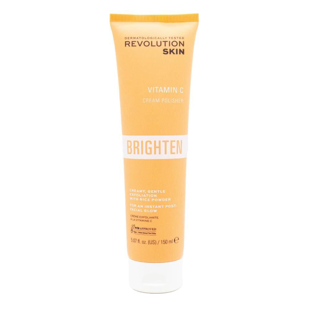 Revolution Brightening Face Care 150ml Skin Vitamin C Cream Polisher