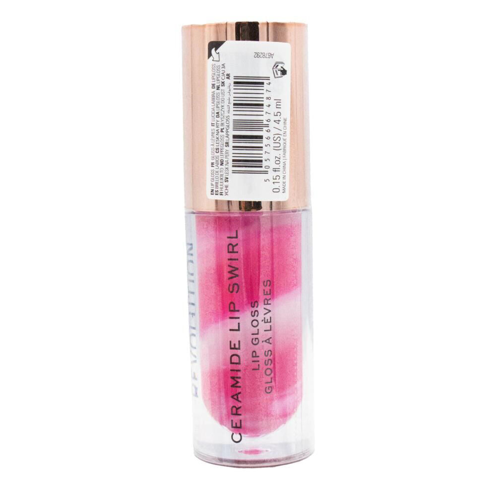 Revolution Swirl Berry Pink Glossy Makeup Liquid Lip Gloss Shine 4.5ml — image 2