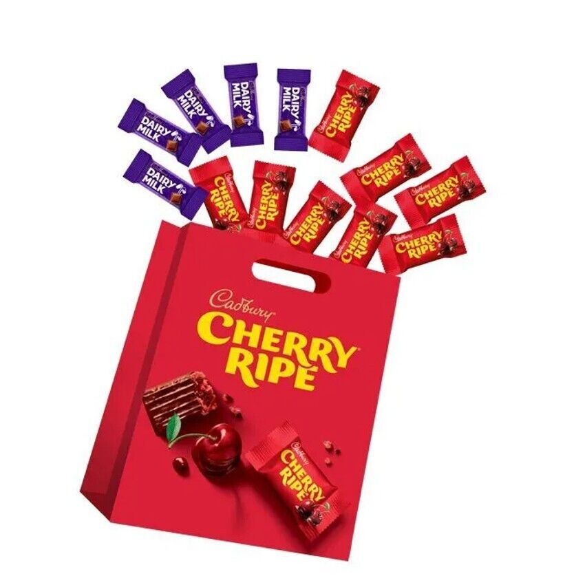 Cadbury 13pc Cadbury Cherry Ripe Kids Showbag Treats w/ Dairy Milk Chocolates (4 Pack) — image 2