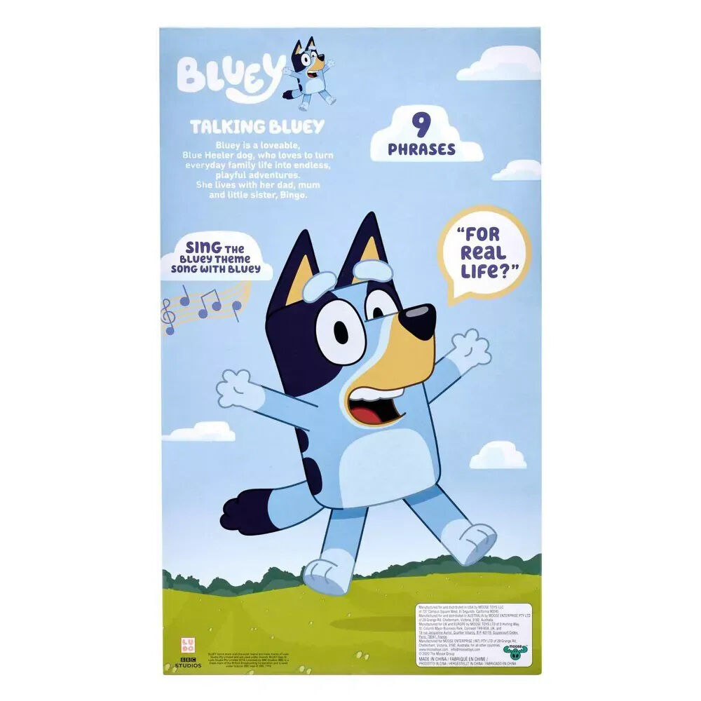 Bluey Talking Interactive Stuffed Toy S5 Sound Effects Plush — image 4
