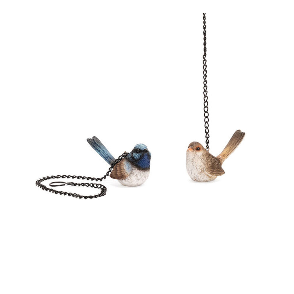 17277-2pc-a-fresco-polyresin-fairy-wren-hanging-mixed-3-5x5cm