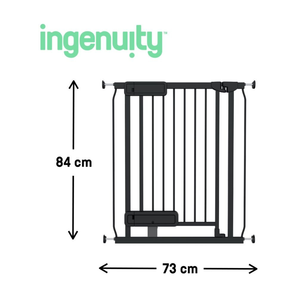 Ingenuity 73-80cm The Doorway Series Adjustable Baby Safety Open Gate 6m+ — image 2