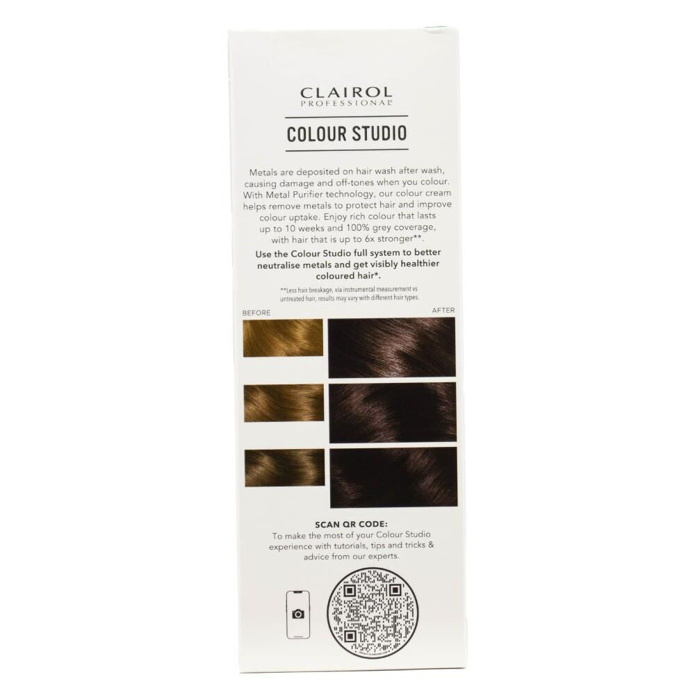 Clairol Hair Dye Professional Permanent Colour ream 3/0 Chocolate Brown — image 2