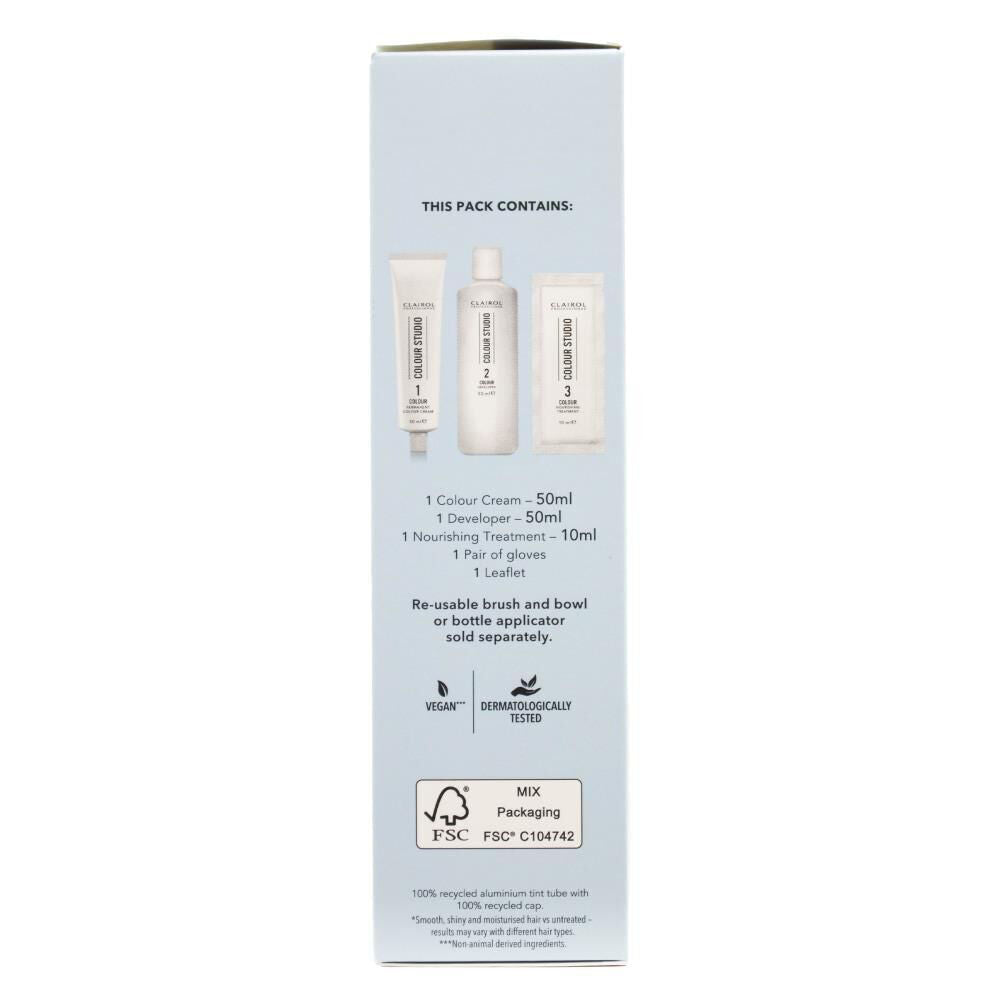 Clairol Professional Permanent Hair Colour Cream 4/0 Dark Brownie Dye (6 Pack) — image 4