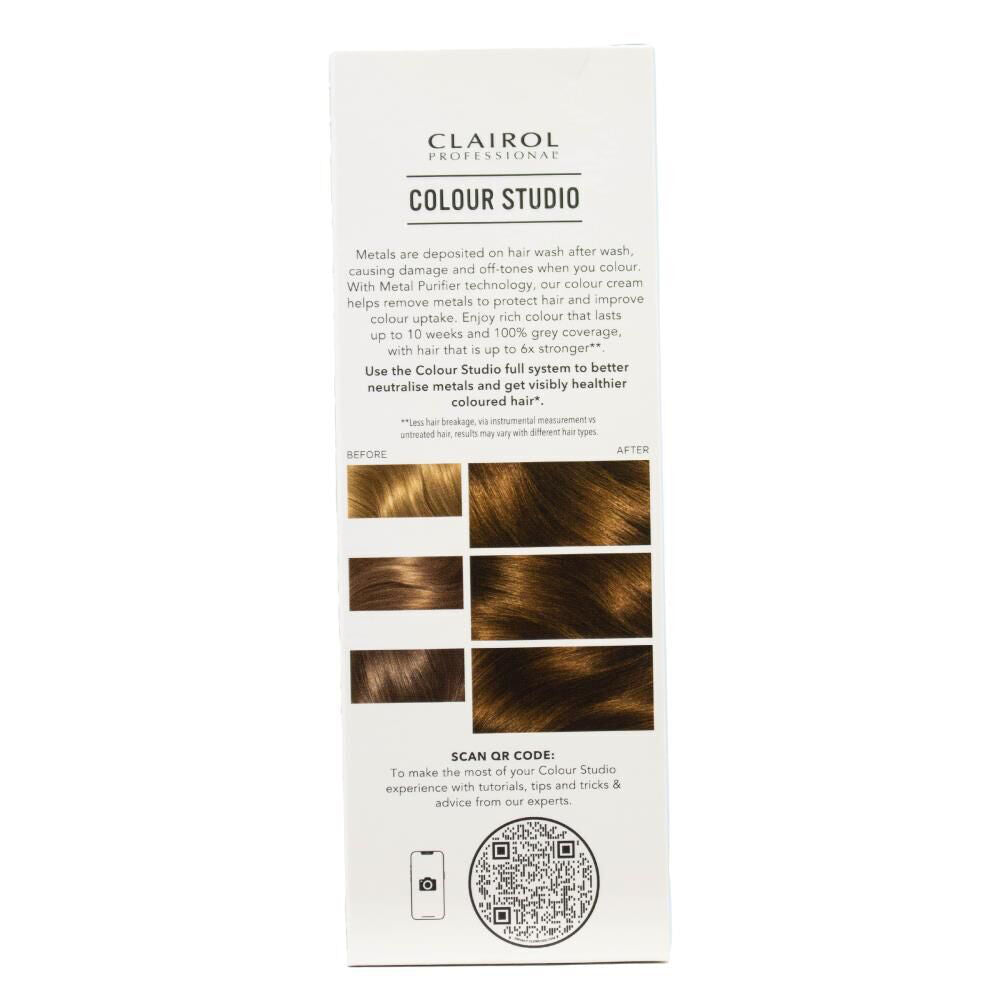 Clairol Professional Permanent Hair Colour Cream 6/0 Hazelnut Brown Dye (3 Pack) — image 4