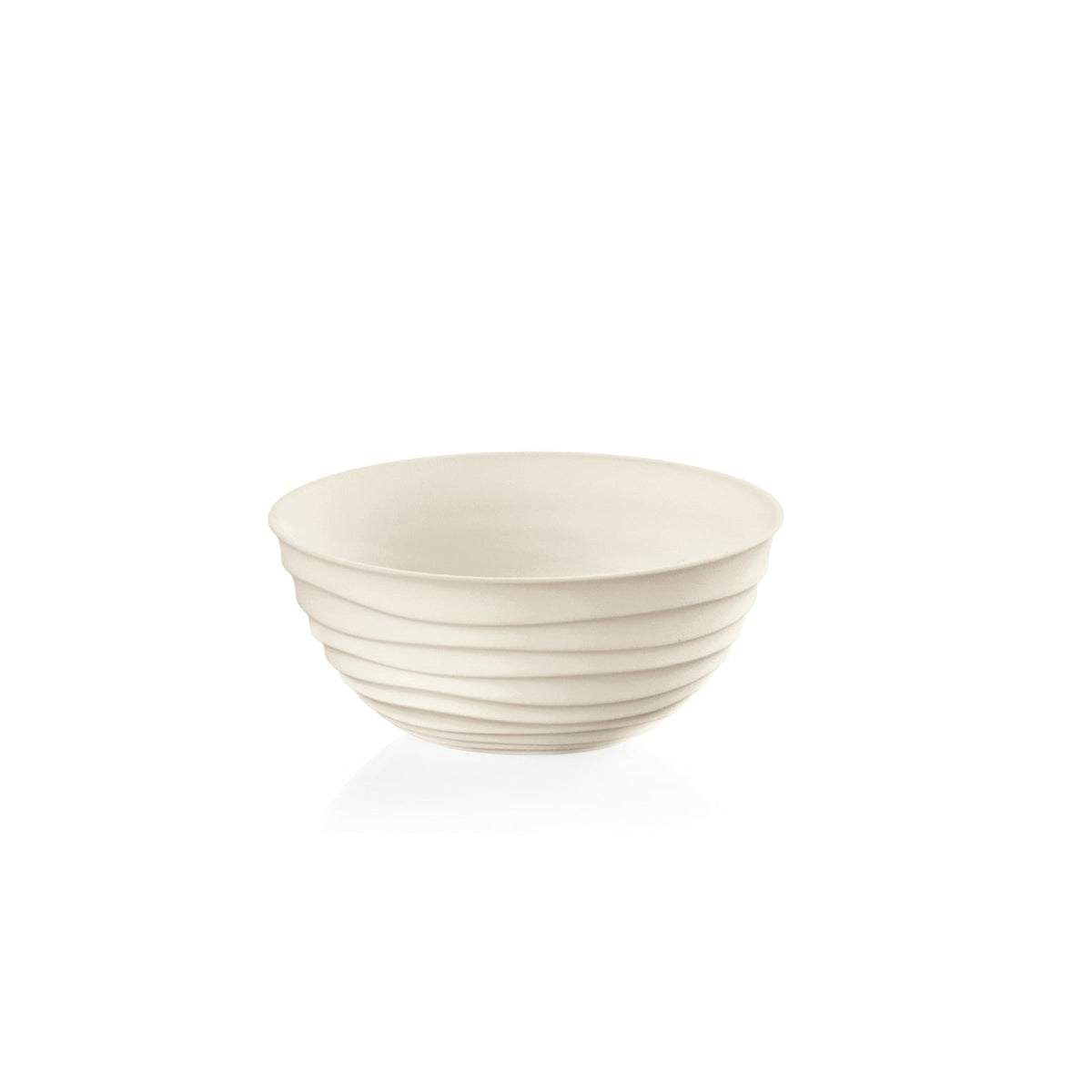 Guzzini Tierra Plastic 12.2cm/348ml Round Soup/Rice Bowl Container SML White (2 Pack) — image 2